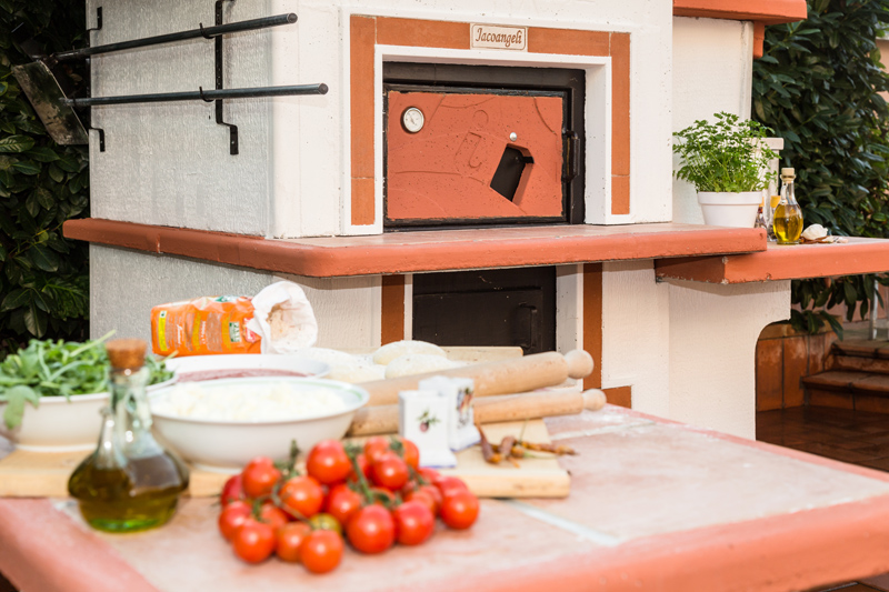 piano d'appoggio per forno