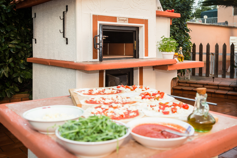 piano d'appoggio per forno