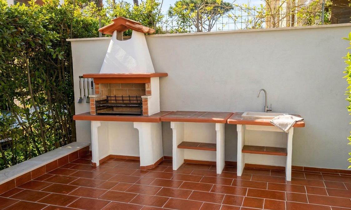 belgio con piano a lavandino a destra