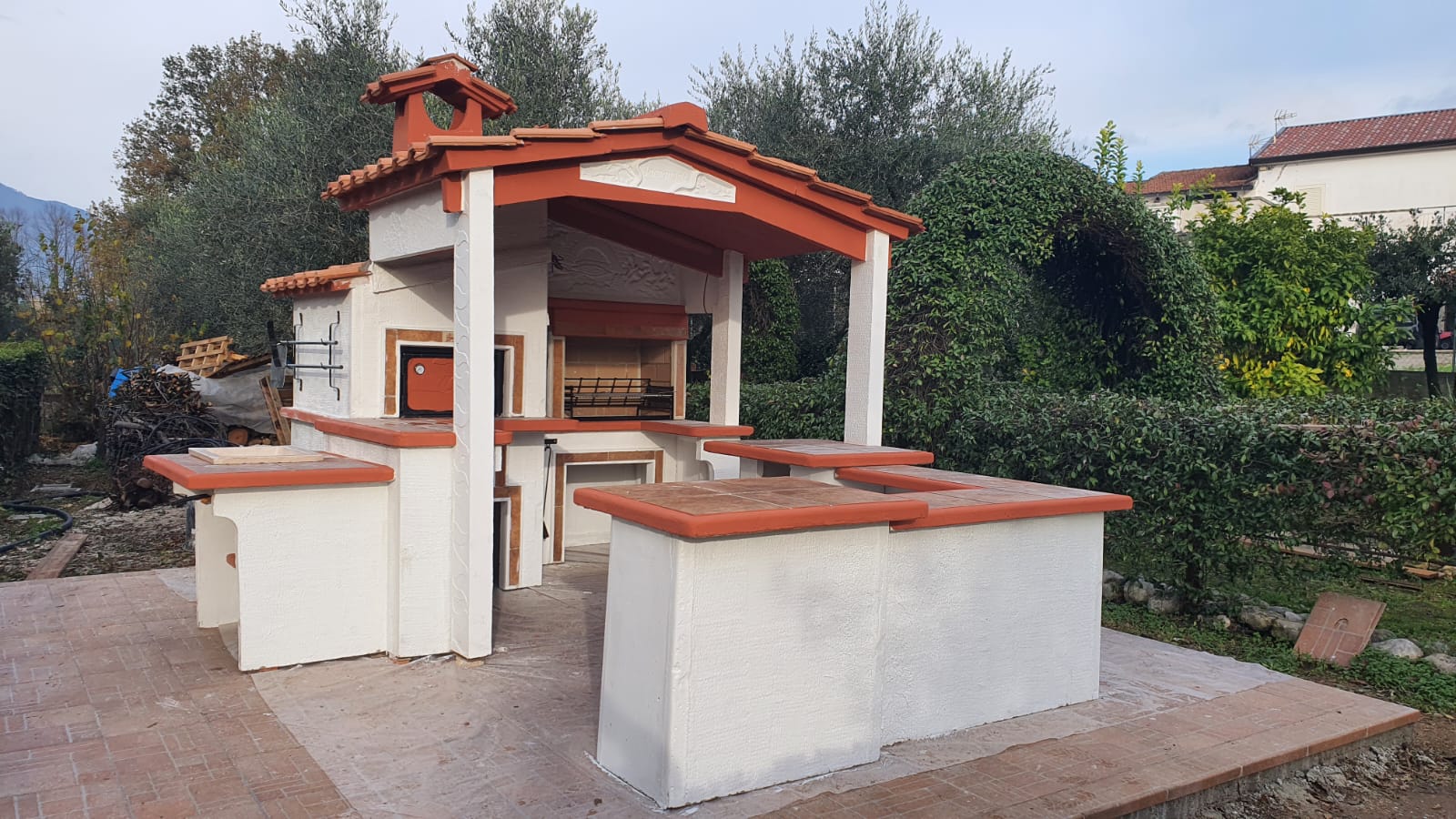 oceania con piani e lavanadino laterale