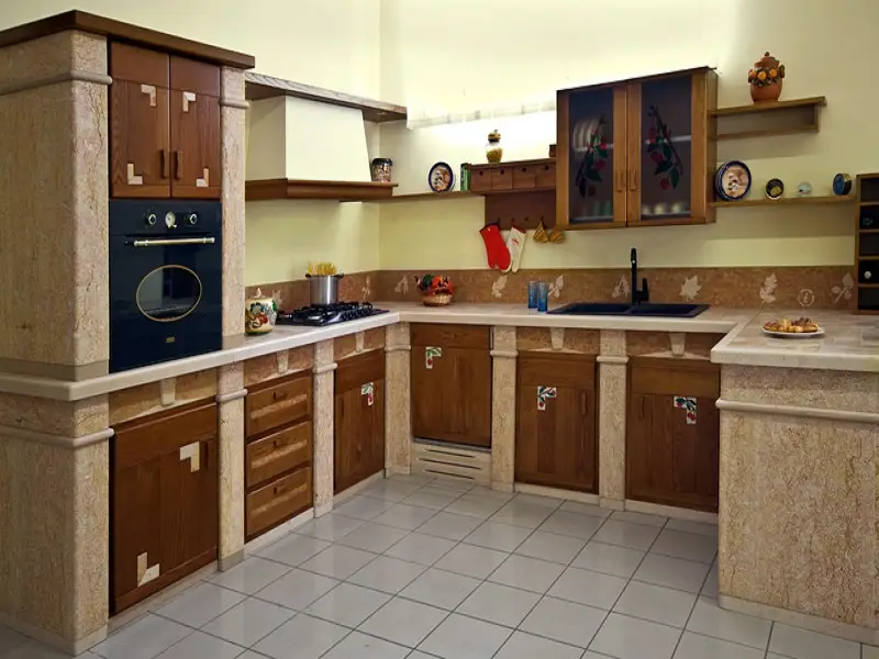 Cucina per taverna Michela